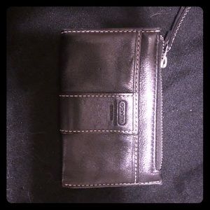 Coach key ring wallet